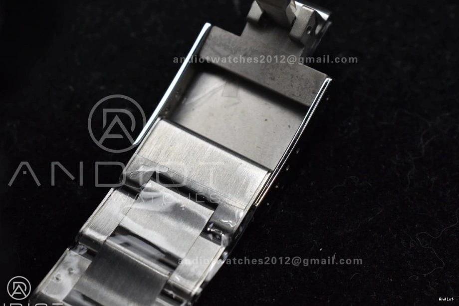Black V5 A2824 SS Bay Bezel on 1:1 Black ZF Edition Heritage Best Bracelet 0520